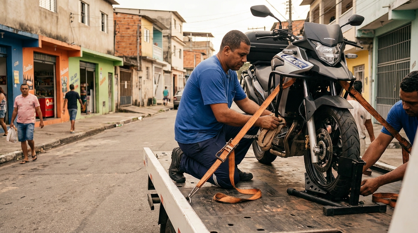 Guincho para Moto em Suzano‑SP