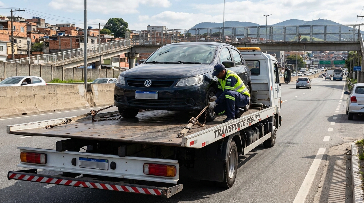 Logística para Veículos Parados em Suzano‑SP