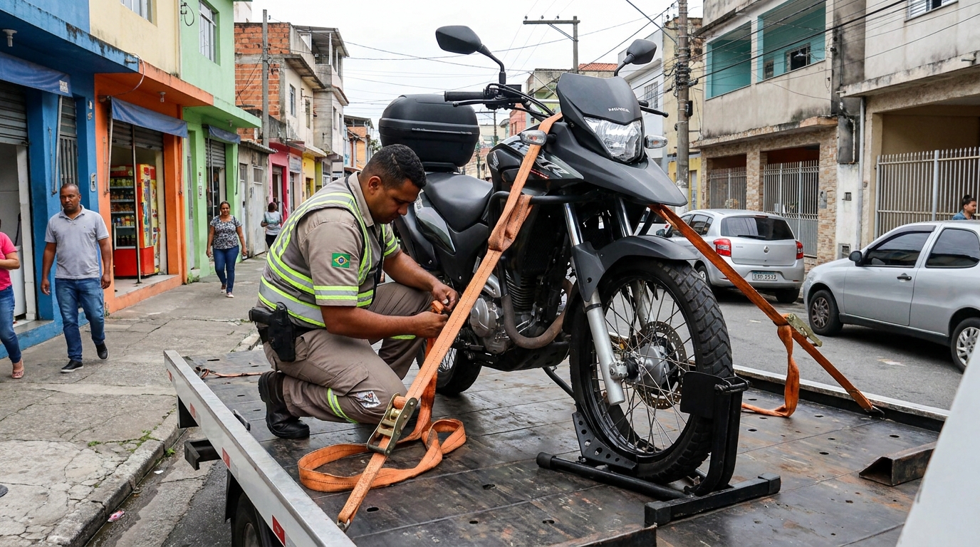 Guincho para Moto em Suzano‑SP