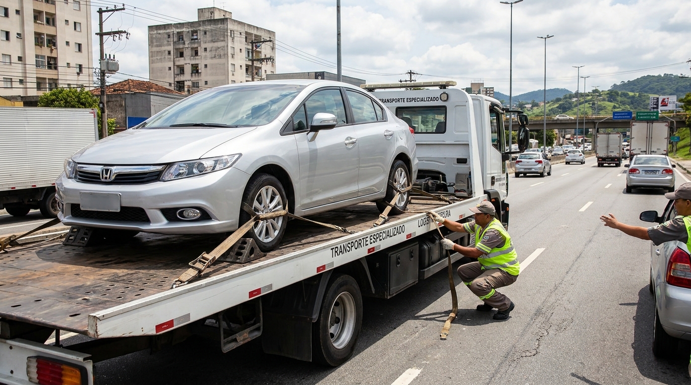 Transporte de Motocicletas em Suzano‑SP